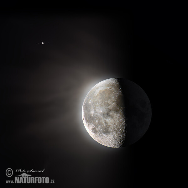 Mond und Jupiter (Luna)
